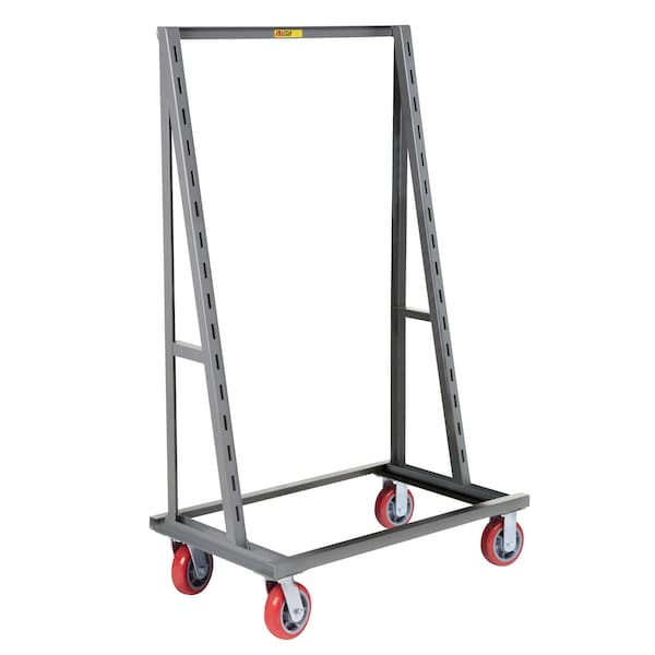 Adjustable Tray A-Frame Shelf Truck, Single-Sided (FRAME ONLY)